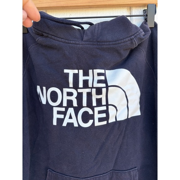 The North Face Hoodie, Black, White Logo, Size Women's XS - Picture 3 of 5